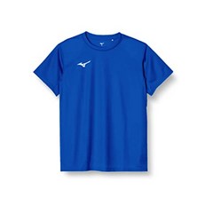미즈노 남녀공용 반팔 티셔츠 로고 드라이 반소매 UPF 15 스포츠웨어 32MAA156