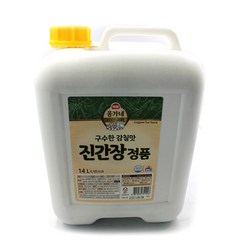 옹가네 구수한 감칠맛 진간장 정품 14L, 1개