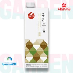 서울우유 귀리우유 지방분해 수용성식이섬유 다이어트 750ml, 2팩