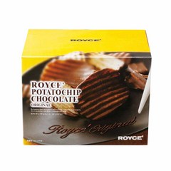 일본 ROYCE 로이스 초콜릿 포테이토칩 감자칩 오리지널 190g, 1개