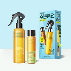 힐링버드 울트라 프로틴 노워시 앰플 트리트먼트 슈퍼모이스쳐 기획세트 (200ml+헤어오일31ml), FREE