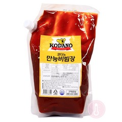 푸드올마켓_ 코다노 만능비빔장 2kg, 1개