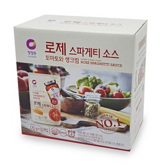 청정원 로제 스파게티소스 1인분 170g x 10개