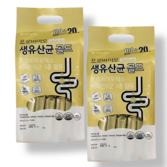 서울약사신협 프로바이오틱스 생유산균 골드, 300g, 2개