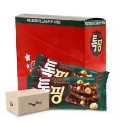 오리온 톡핑 헤이즐넛&그래놀라 43gx10개 (1박스-4통), 430g, 4개