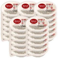 CJ 햇반210G*30입 1개 즉석밥, 210g, 30개