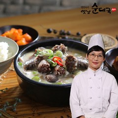 [팽현숙 순대국] 돈골육수 5팩 + 순대 5팩 (총 10인분)