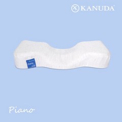 가누다 블루라벨 피아노 단품 메모리폼 경추 기능성 베개, 1개