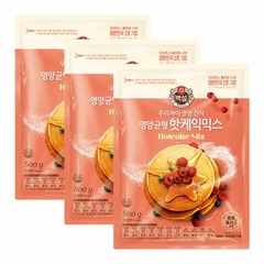 백설 영양균형 핫케익 믹스, 800g, 3개