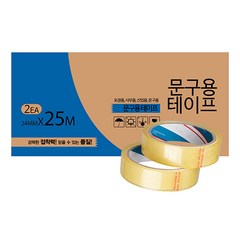 대박테이프 다용도 물레방아 리필테이프 24mm x 25m, 100개