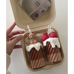 초코캔들 / 발렌타인 캔들, 딸기, 가든파티