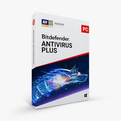 비트디펜더 Antivirus Plus 1년 안티바이러스 플러스 (개인 및 홈 유저 전용)