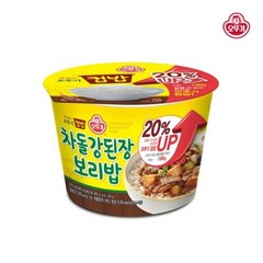 오뚜기 맛있는 오뚜기 컵밥 차돌 강된장보리밥, 310g, 12개