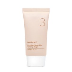 넘버즈인 3번 도자기결 파데스킵 톤업베이지 SPF50+ PA++++ 50ml