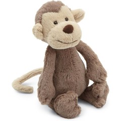 젤리캣 원숭이인형 애착인형 안고자는 Jellycat 몽키, 원숭이
