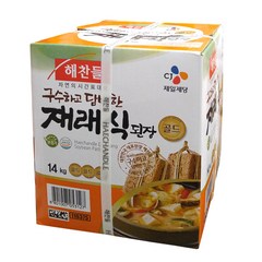 해찬들 재래식된장14kg, 14kg, 1개