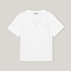 가니 여성 반팔 스마일 티셔츠 GANNI SMILE T SHIRT