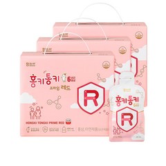 함소아 홍키통키 프라임 레드 4단계, 3개, 600ml