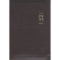 큰글성경 새찬송가(특대/합본/다크브라운), 아가페출판사