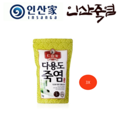 (주)인산가 1회 다용도죽염 분말 1kg 3개 이상 구입 고객 홍삼초코크런치 1봉(49g) 사은품 제공행사, 1000g