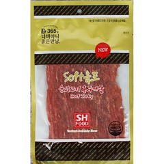 청정원 SH 순쇠고기 홍두깨살 소프트 육포 50g, 6개