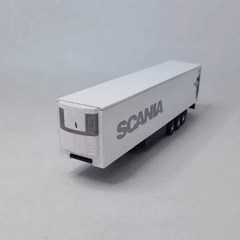 1:50 스케일 SCANIA 무거운 컨테이너 차량 트레일러 트럭 모델 다이 캐스트 및 완구 DIY 액세서리, 01 Trailer