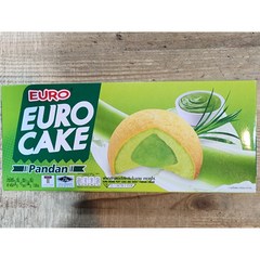 Euro Cake Pandan 유로 케잌 판단 worldfood, 1개, 144g