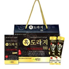 배즙을 넣지않은 아홉번 찌고말린 도라지진액 스틱10ml 30포, 100ml, 3개