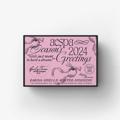 에스파 시즌그리팅 aespa - 2024 SEASON'S GREETINGS 특전선택, 포토카드세트구매