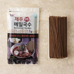 NO밀가루 제주 메밀 100% [ 메밀국수 500g(건면) ] 메밀면 막국수 소바 냉면, 1개, 500g