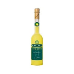 팔리니 리몬제로 | 이탈리아 레몬 리큐어에 대한 무알코올 대안 아말피 해안의 레몬과 함께 신선하고 향기로운 500ml 0.0% 부피, Limonzero