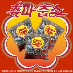 츄파춥스 막대사탕 180개입(60개X3봉지), 558g, 3개