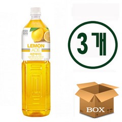 대상 레몬 에이드 시럽, 3개, 1.47L