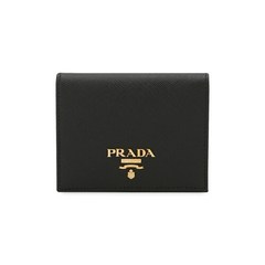프라다 여성 사피아노 로고 블랙 반지갑 1MV204 QWA F0002