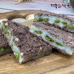 명인 떡낙원 팥 완두 찰떡 간식 식사대용 100g X10개 1kg, 10개