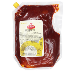 쉐프원 매운해물볶음소스 고기양념 해물소스 해물찜양념장, 2kg, 2kg