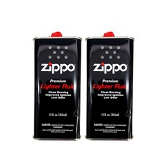 ZIPPO 지포 라이터오일 355ml x 2개 라이터기름 손난로오일