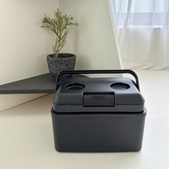 아이스박스 8.5L 미니 냉장고 보냉 캠핑용품, 블랙