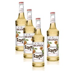 모닌 아마레또 아마레토 시럽 750ml 4병 Monin Amaretto Syrup 미국직구 카페재료 칵테일만들기