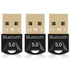 블루투스 v5.0 동글, YB-BT00050, 혼합색상, 3개