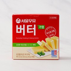 [메가마트]서울우유 후레쉬 버터 240g, 1개