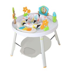 아마존 쏘서 피아노 아기 점프 의자 장난감 소서, 흰색 놀이 의자 회전 학습 테이블 좌석 360도 회전