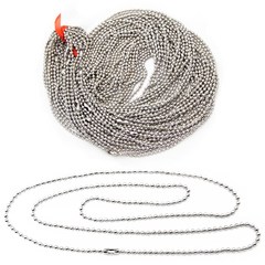 attizone 군번줄 볼체인줄 연결링 큐방줄 구슬줄, 군번줄-70cm(약 20개입)