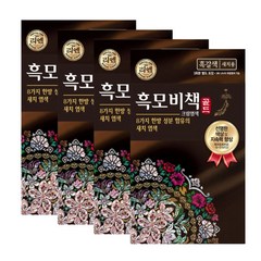 리엔 흑모비책 골드 흑갈색 90g x 4개