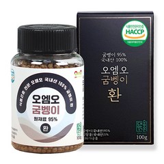 HACCP 국내산 100% 오엠오 굼벵이환 100g, 3개