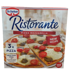 코스트코 리스토란테 모짜렐라 피자 355G 3입 아이스박스+아이스팩 /냉동식품, 3개