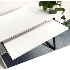 언더레일 키보드 서랍 패드 받침 서랍장 슬라이드 HS3, 11)알류미늄바디(68x29 레일최대76cm), 1개