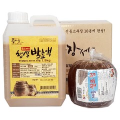 콩마실 현미찹쌀고추장 만들기재료( 현미찹쌀발효액+국산쌀 조청), 3.4kg, 1세트