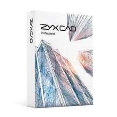 ZYXCAD Professional 기업용/ 국내 자체 개발 직스캐드 / 연간 (ESD)