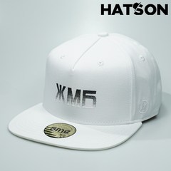 [햇츠온]J0SM224WH HatsON 브랜드 남자 여자 코디 심플 로고 스타일 화이트 블랙 스냅백 힙합 야구 모자 AD